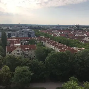 Apartment Schwabing-studio Great Sunset View & Balcony München